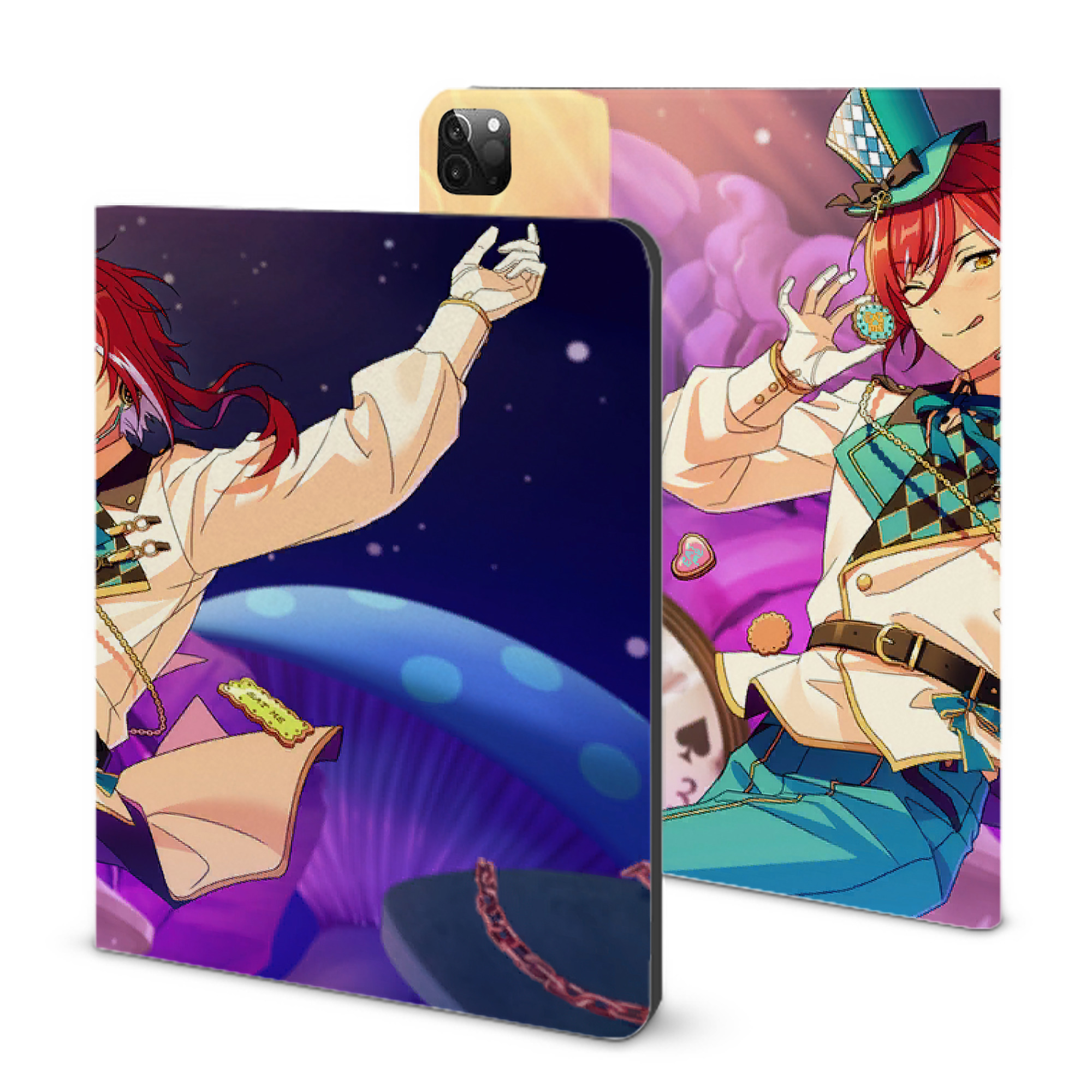 （画像用） あんさんぶるスターズ! Ensemble Stars IPadケース ペンホルダー付き ブックスタイルデザイン